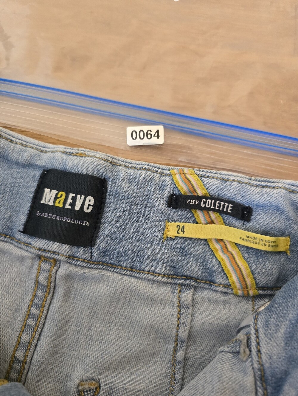 Maeve The Denim Colette Cropped Wide-Leg Jeans 24 Anthropologie - Picture 6 of 13